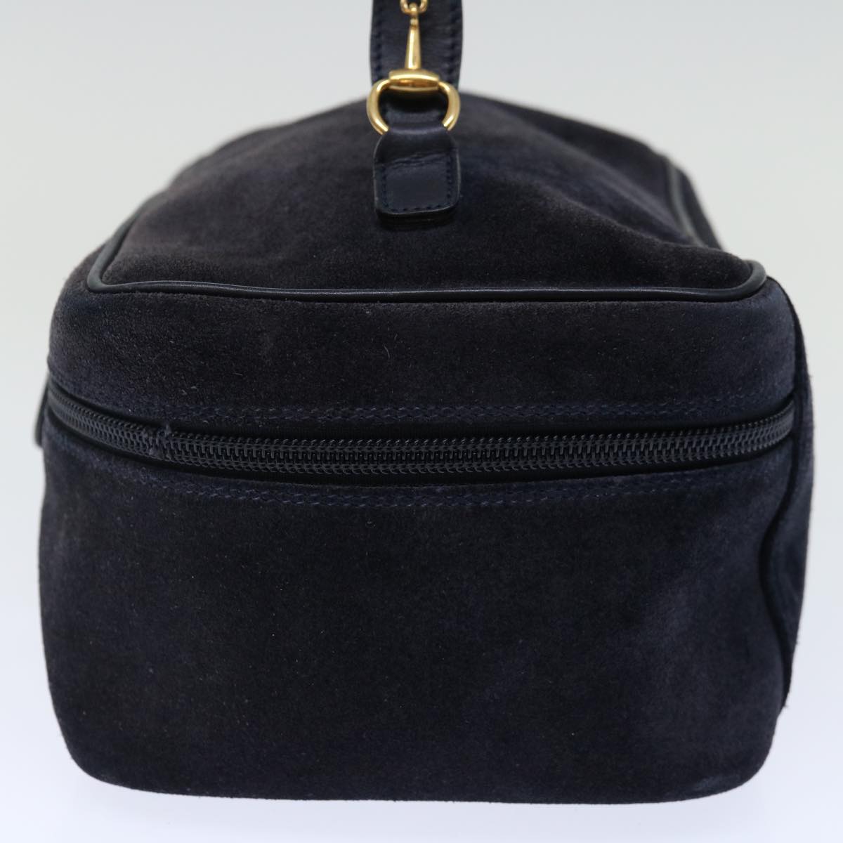 Luxury Gucci Trending 2025 Vanity Cosmetic Pouch Suede Navy 032 1705 0140  ep3985
