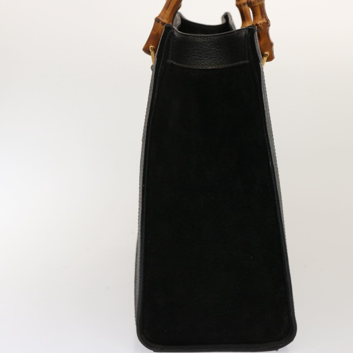 Luxury Gucci Trending 2025 Bamboo Hand Bag Suede Black 002 1095 0260  ep4006