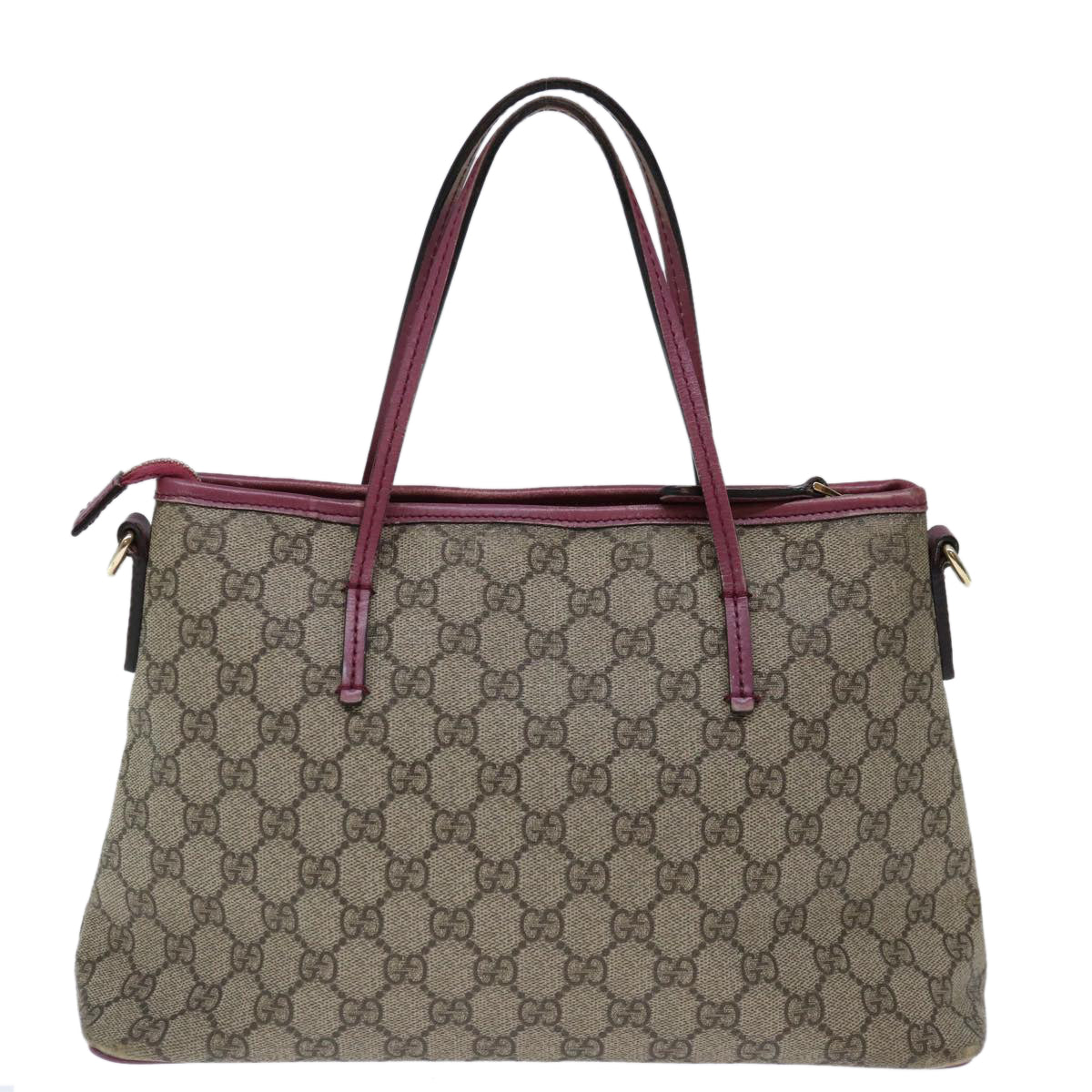 Luxury Gucci Trending 2025 GG Supreme Hand Bag PVC 2way Beige 353440  ep4013