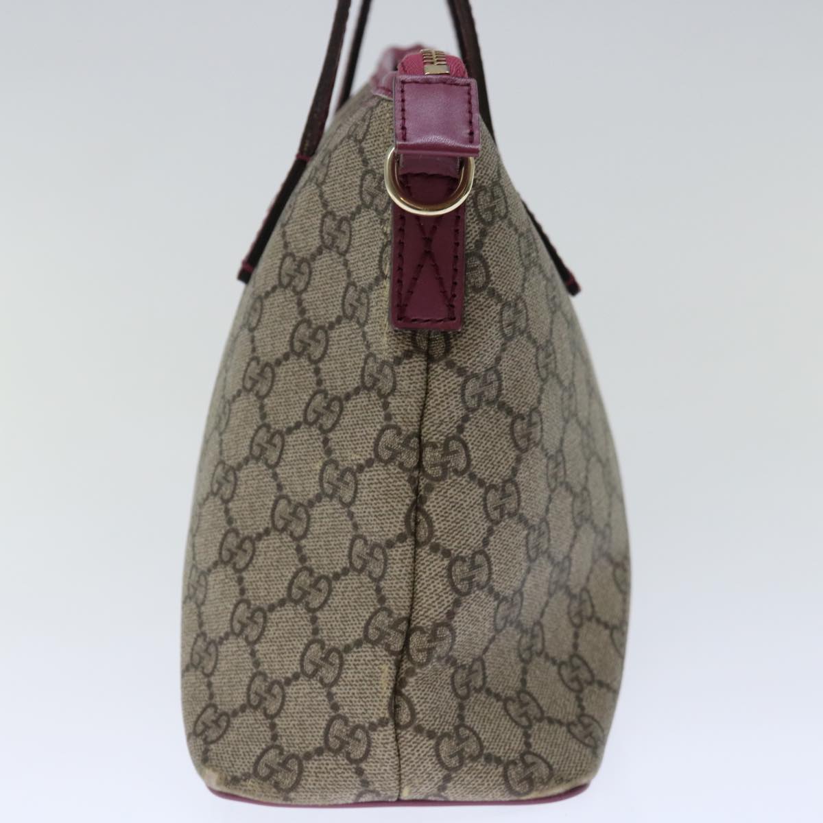 Luxury Gucci Trending 2025 GG Supreme Hand Bag PVC 2way Beige 353440  ep4013