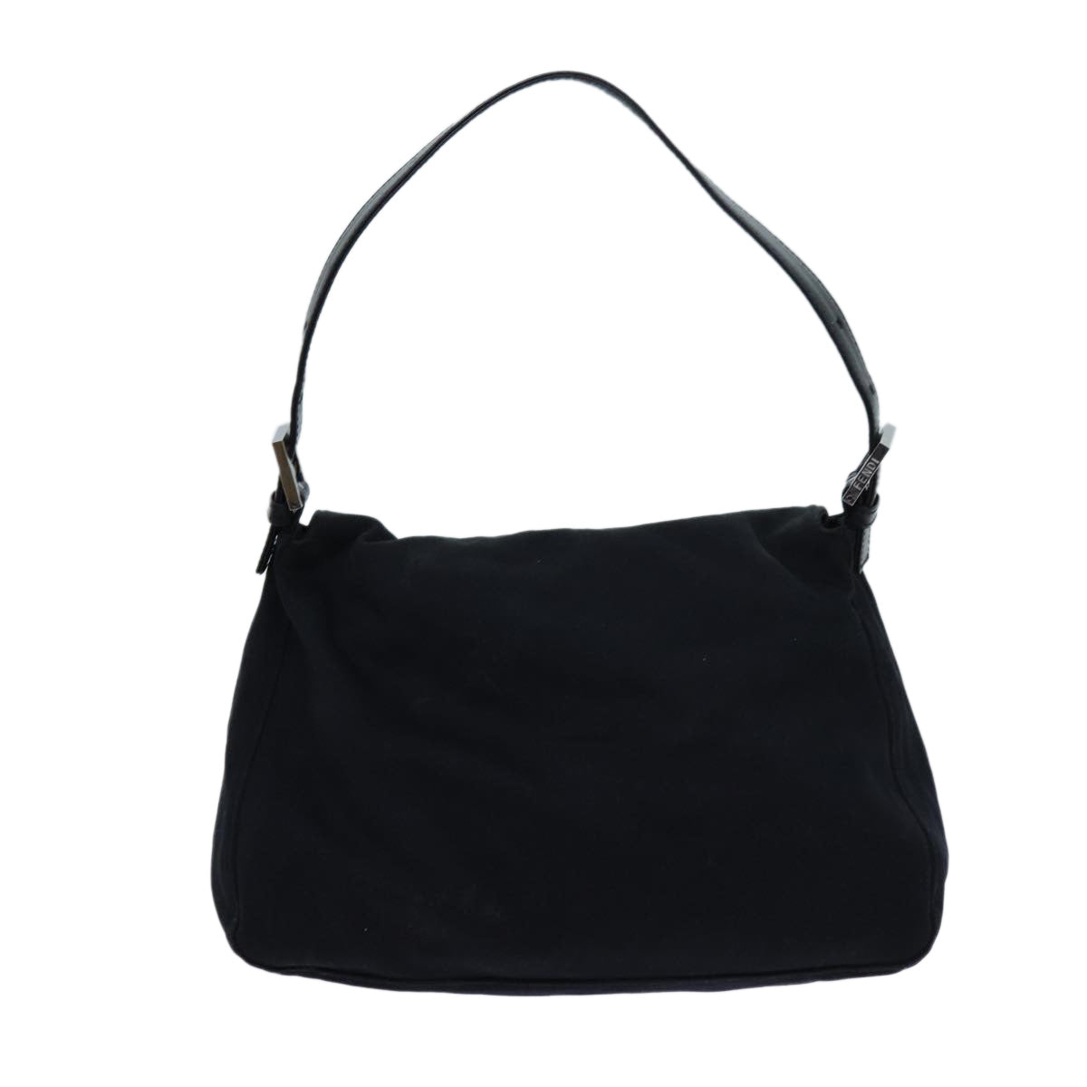Luxury FendiMamma Baguette Shoulder Bag Nylon Black 2321 26325 079ep4022