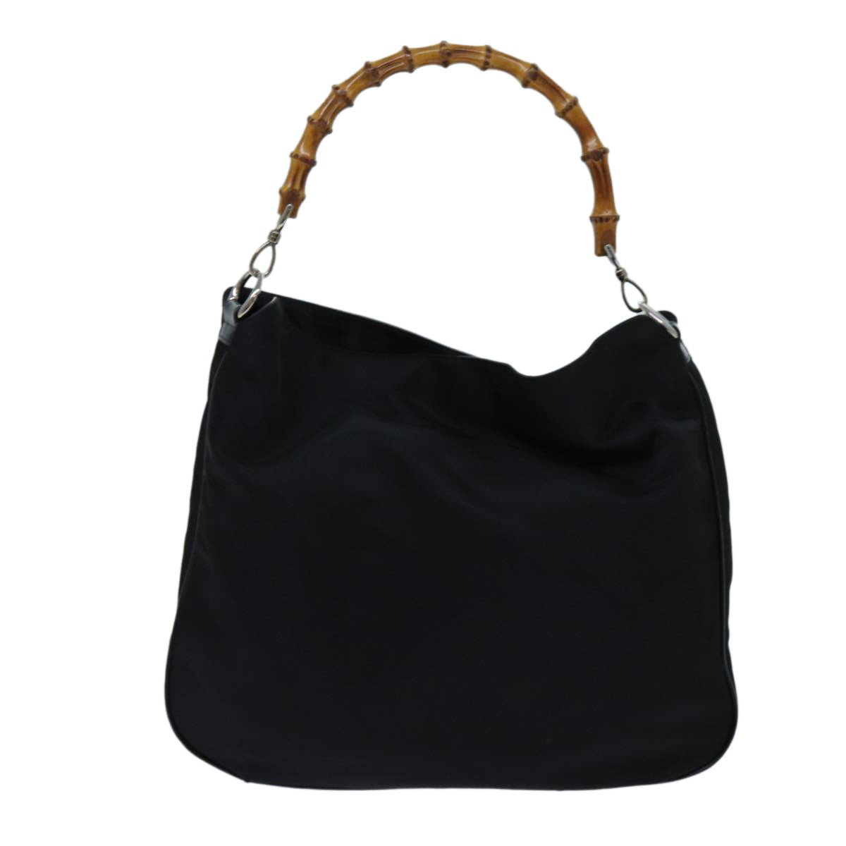 Luxury Gucci Trending 2025 Bamboo Hand Bag Nylon 2way Black 001 2852 1577 5  ep4024
