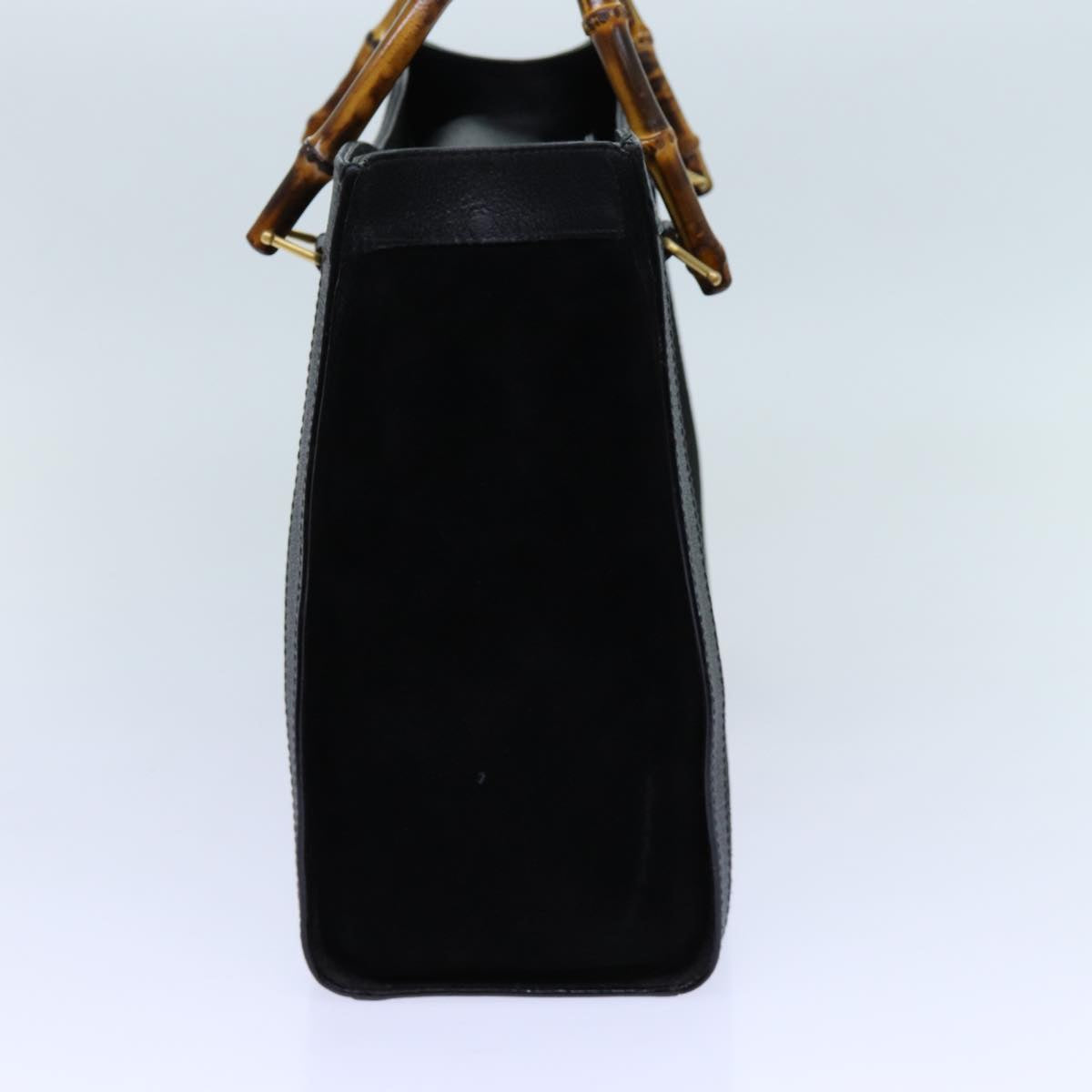 Luxury Gucci Trending 2025 Bamboo Hand Bag Suede Black  ep4025