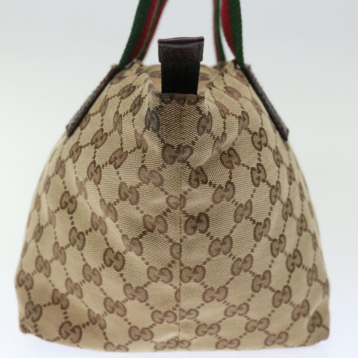 Luxury Gucci Trending 2025 GG Canvas Web Sherry Line Hand Bag Beige Red Green 181228  ep4035