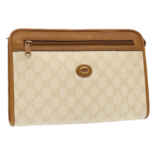 Luxury Gucci Trending 2025 GG Supreme Clutch Bag PVC White 97 01 037  ep4041