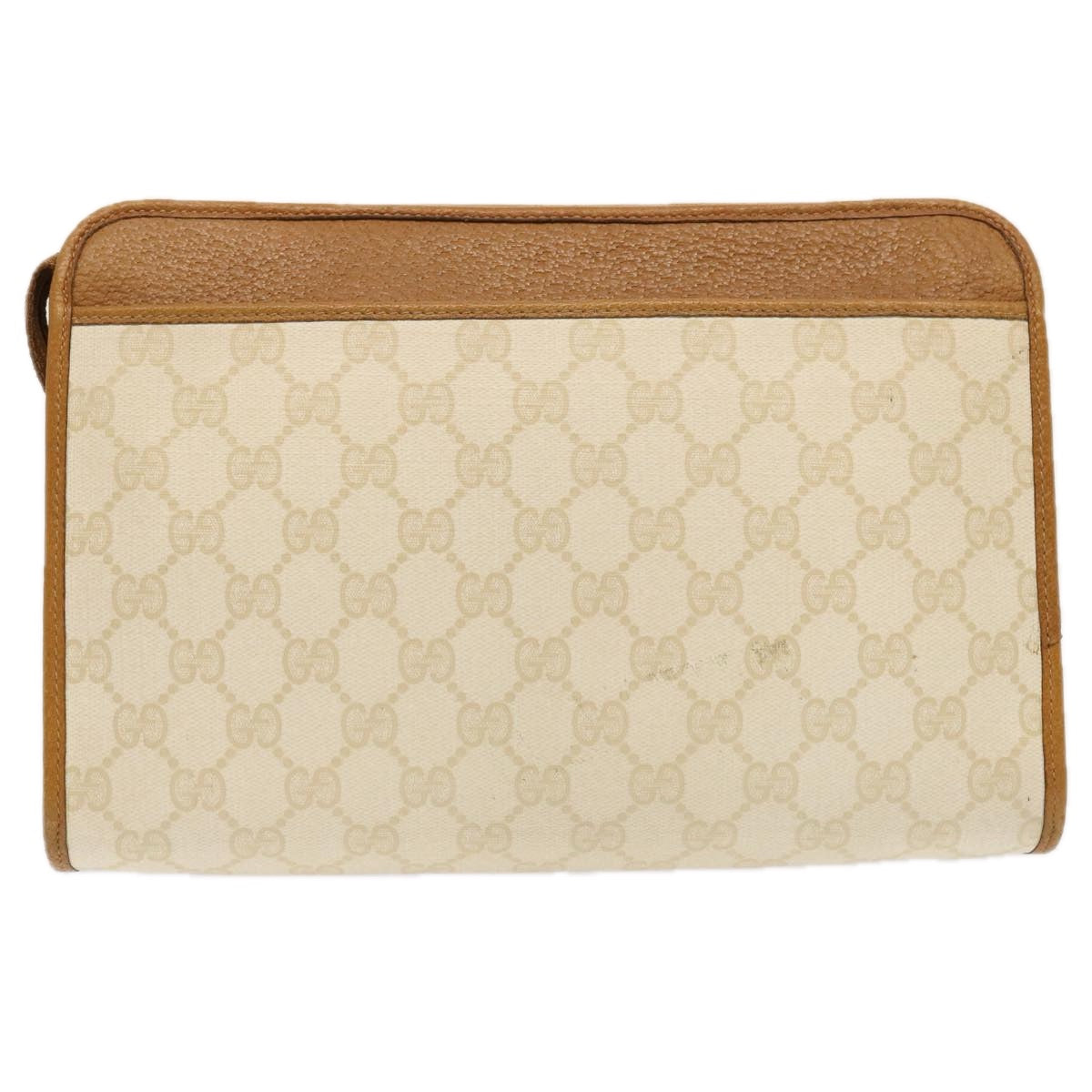 Luxury Gucci Trending 2025 GG Supreme Clutch Bag PVC White 97 01 037  ep4041