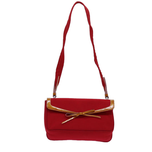 Luxury PradaShoulder Bag Canvas Red ep4056