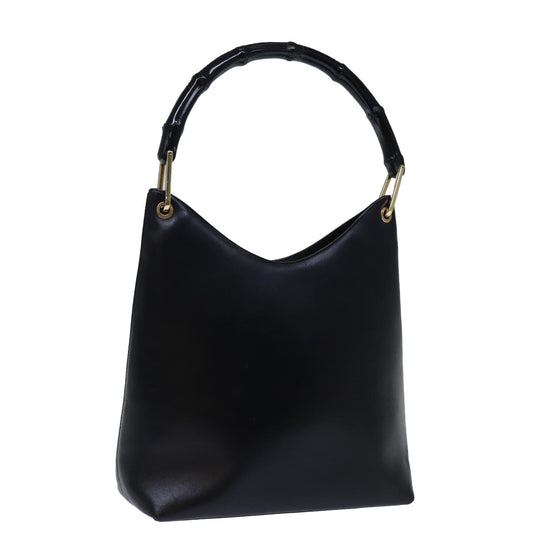 Luxury Gucci Trending 2025 Bamboo Shoulder Bag Leather Black 001 3007  ep4071