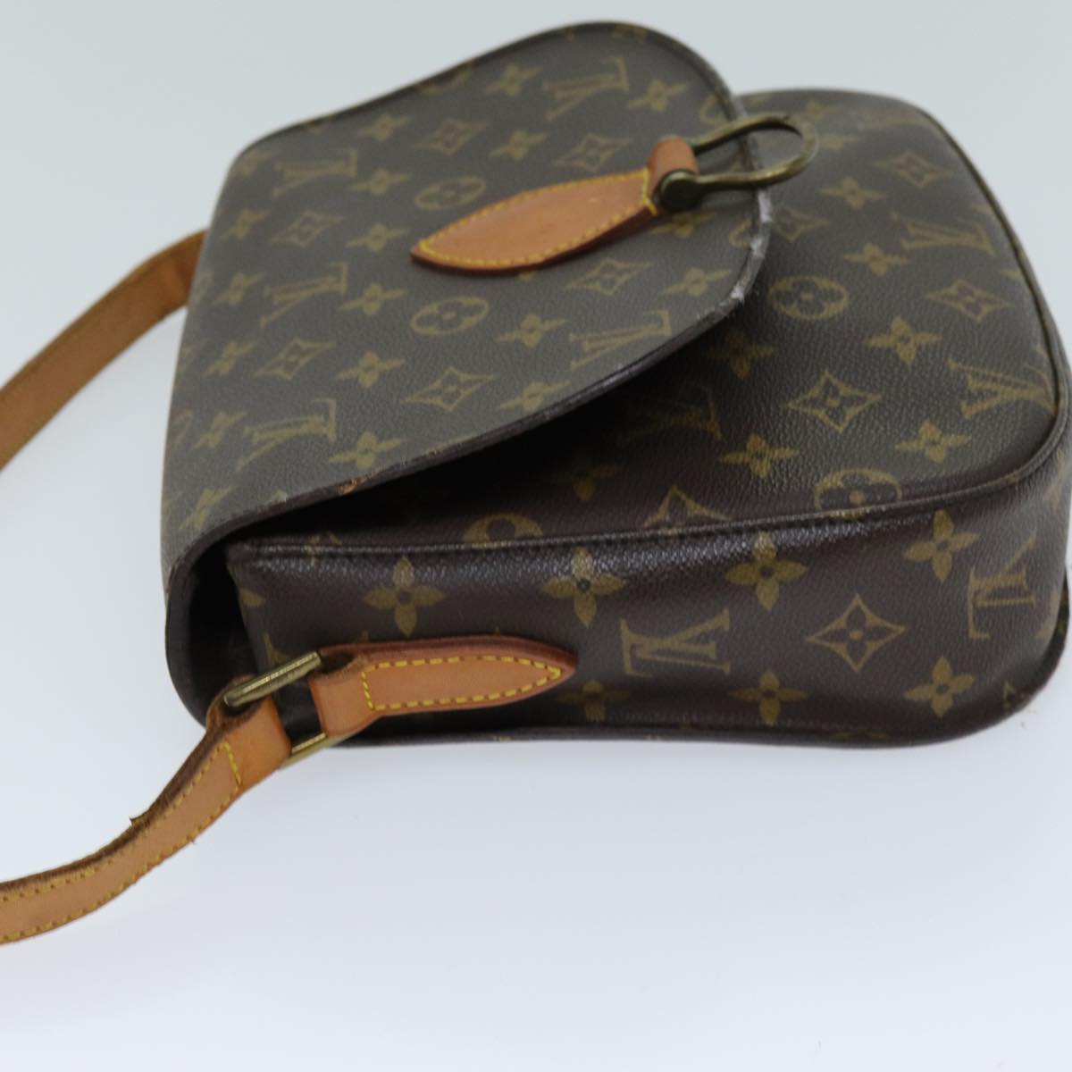 LOUIS VUITTON Monogram Saint Cloud GM Shoulder Bag M51242 LV ep4075