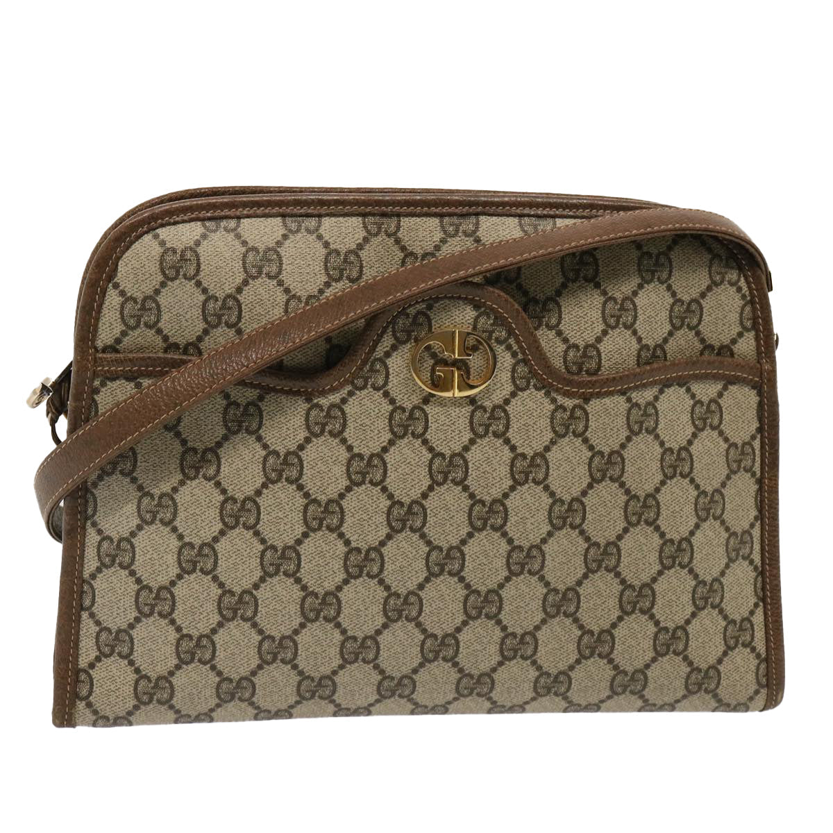 Luxury Gucci Trending 2025 GG Supreme Shoulder Bag PVC Beige  ep4090