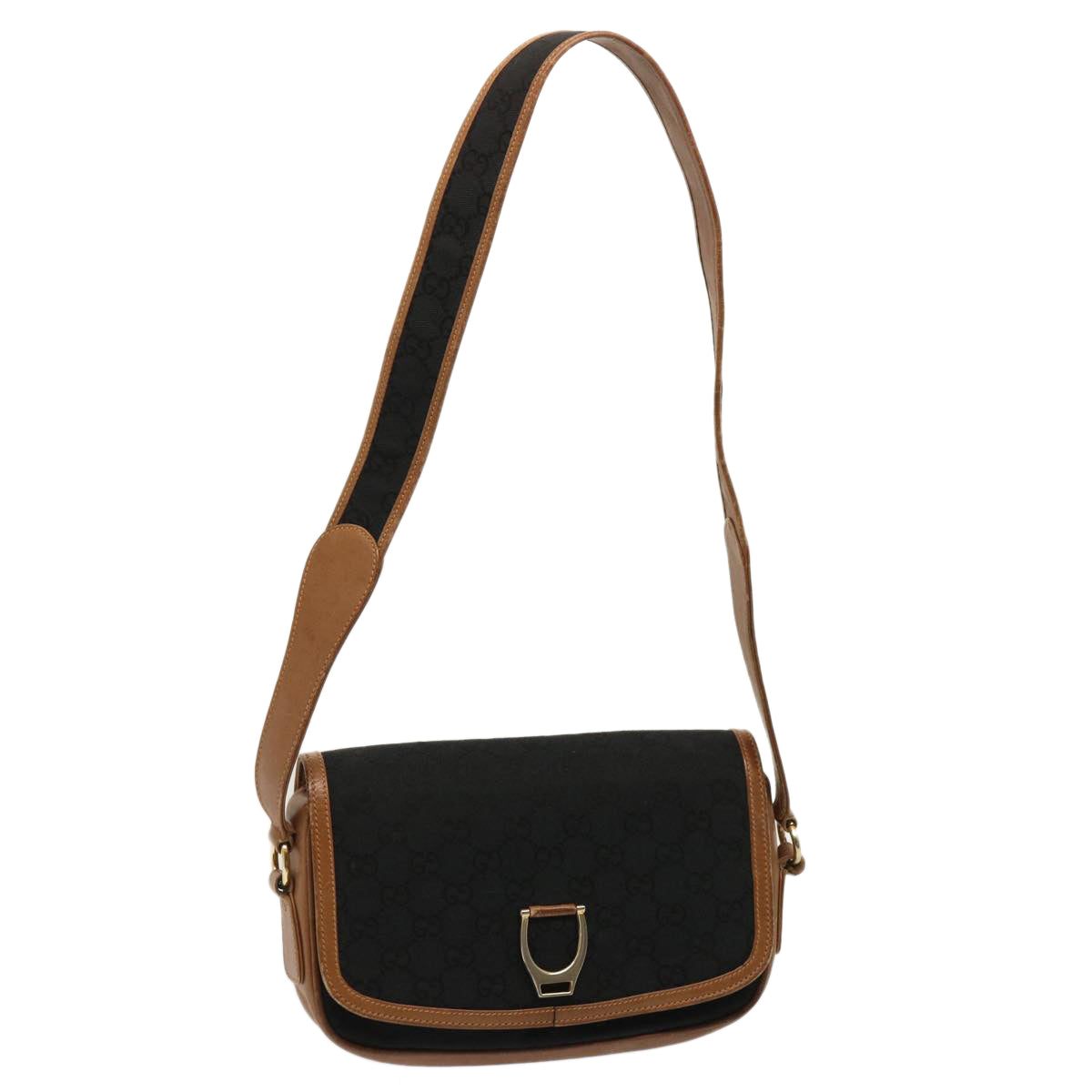 Luxury Gucci Trending 2025 GG Canvas Shoulder Bag Black  ep4110