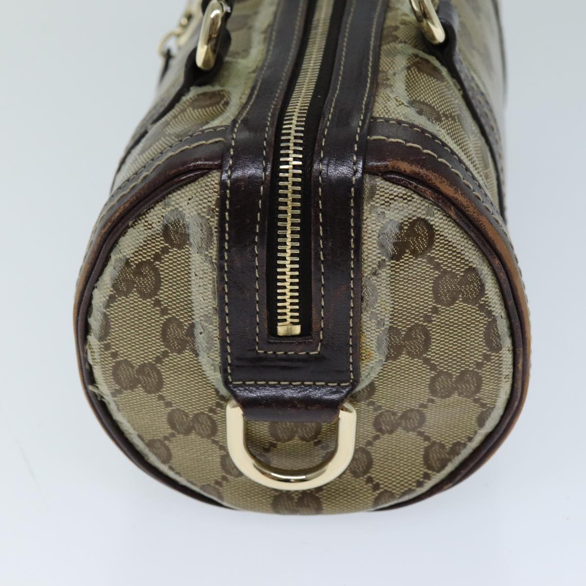 Luxury Gucci Trending 2025 GG Crystal Hand Bag Coated Canvas Beige 181485  ep4112