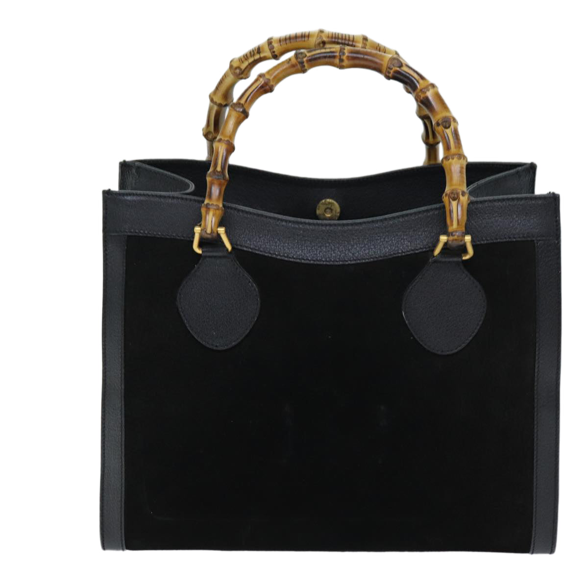 Luxury Gucci Trending 2025 Bamboo Hand Bag Suede Black 002 1186 2060  ep4123