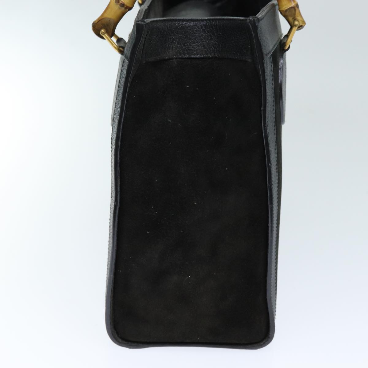 Luxury Gucci Trending 2025 Bamboo Hand Bag Suede Black 002 1186 2060  ep4123