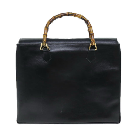 Luxury Gucci Trending 2025 Bamboo Hand Bag Leather 2way Black 002 123 0322  ep4124