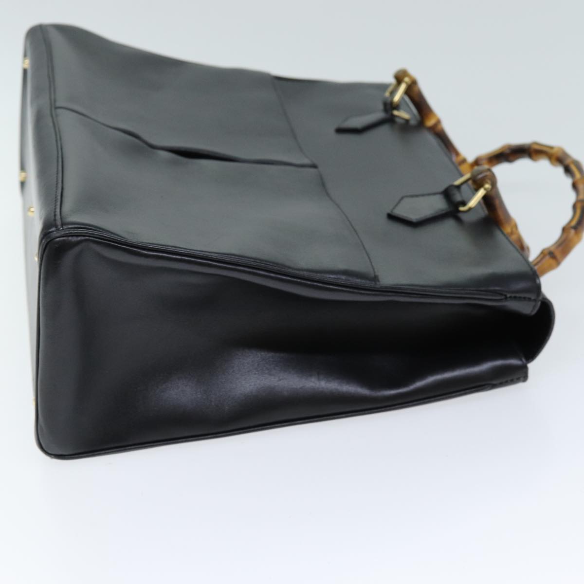 Luxury Gucci Trending 2025 Bamboo Hand Bag Leather 2way Black 002 123 0322  ep4124