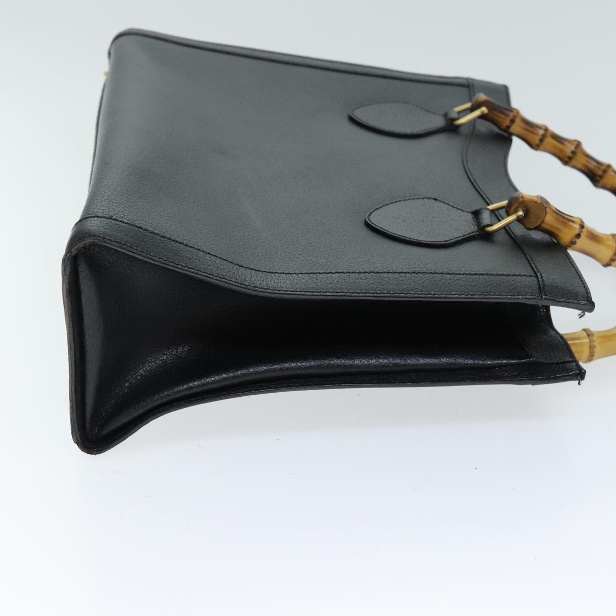 Luxury Gucci Trending 2025 Bamboo Hand Bag Leather Black 002 1095 0260  ep4125
