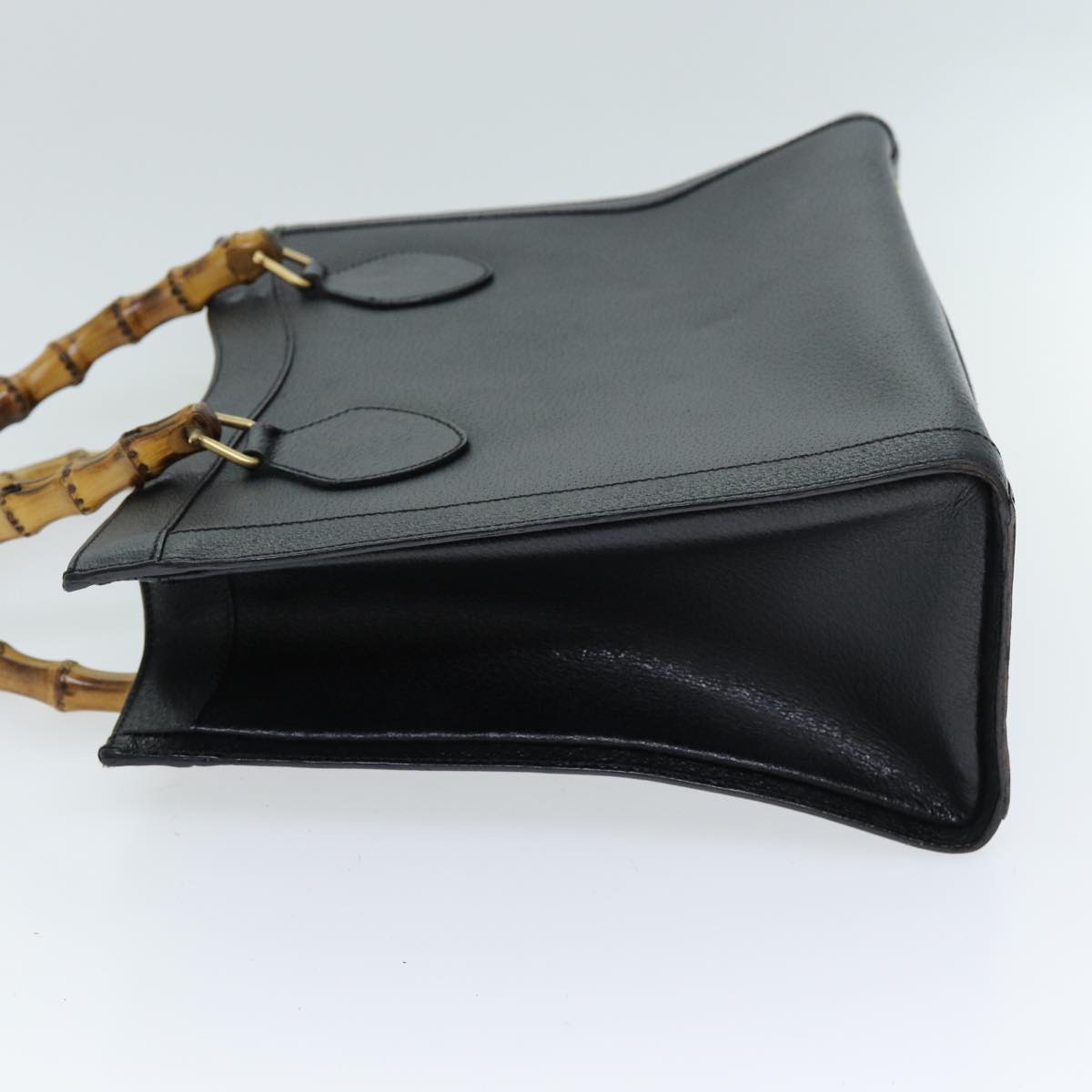 Luxury Gucci Trending 2025 Bamboo Hand Bag Leather Black 002 1095 0260  ep4125