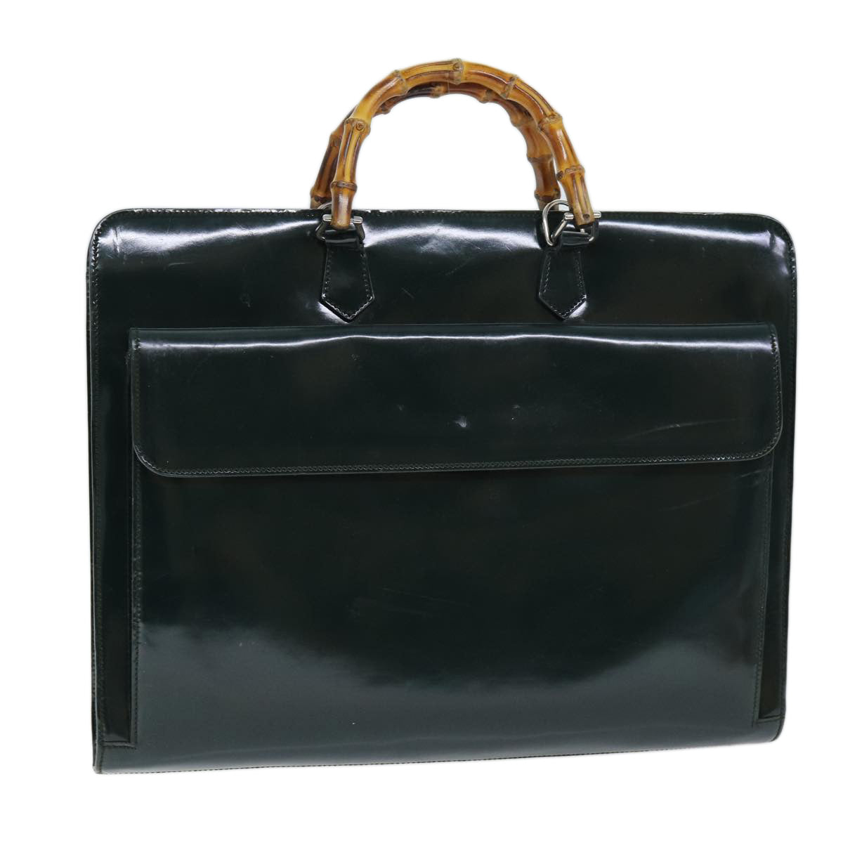 Luxury Gucci Trending 2025 Bamboo Hand Bag Enamel Green 015 1521 3675  ep4132