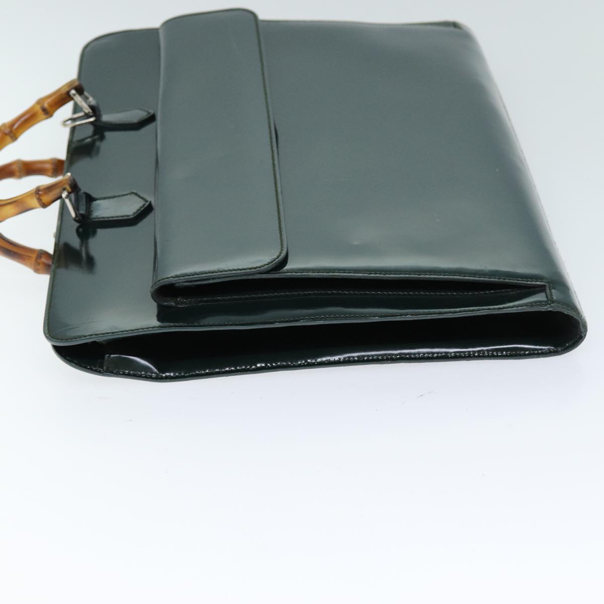 Luxury Gucci Trending 2025 Bamboo Hand Bag Enamel Green 015 1521 3675  ep4132