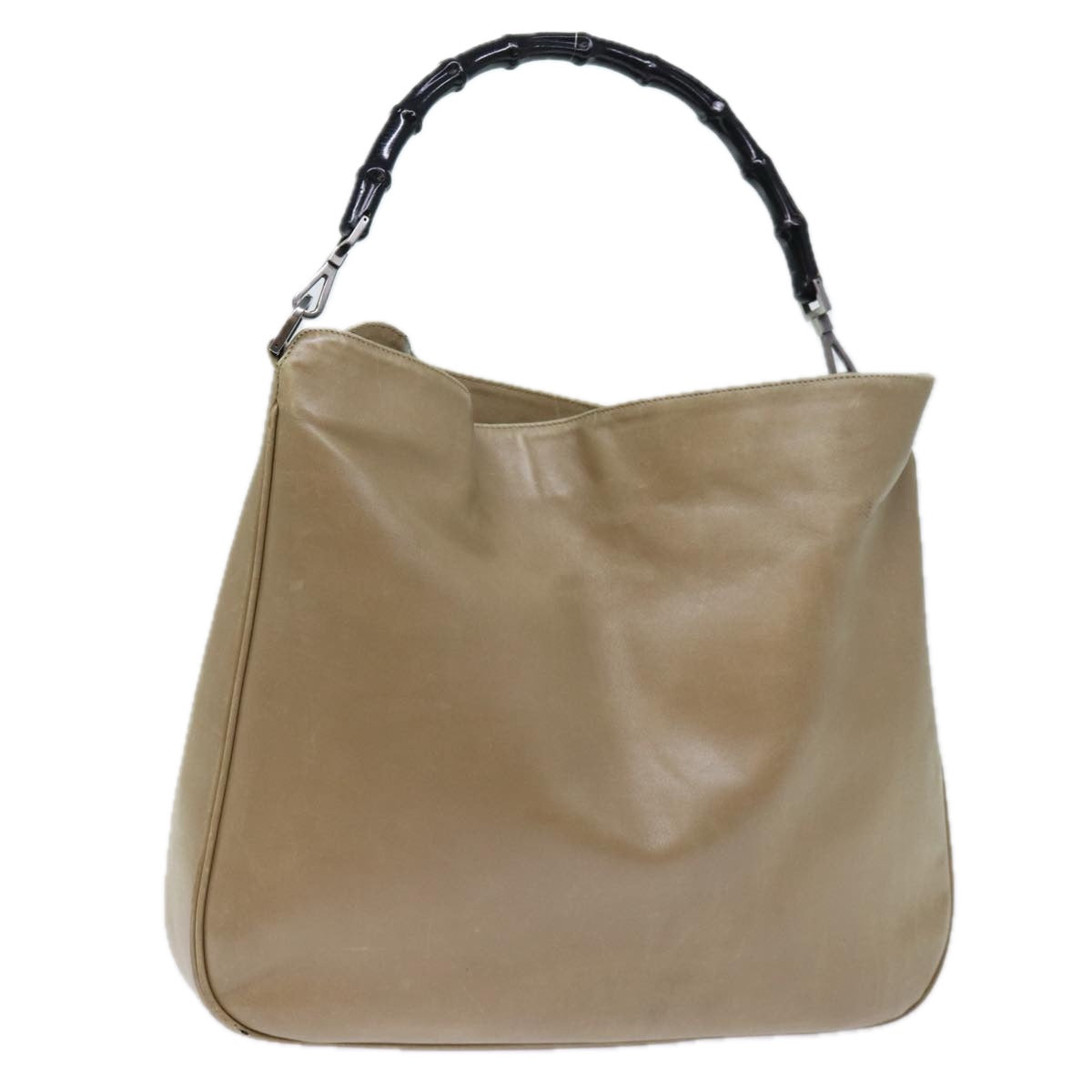 Luxury Gucci Trending 2025 Bamboo Hand Bag Leather Beige  ep4133