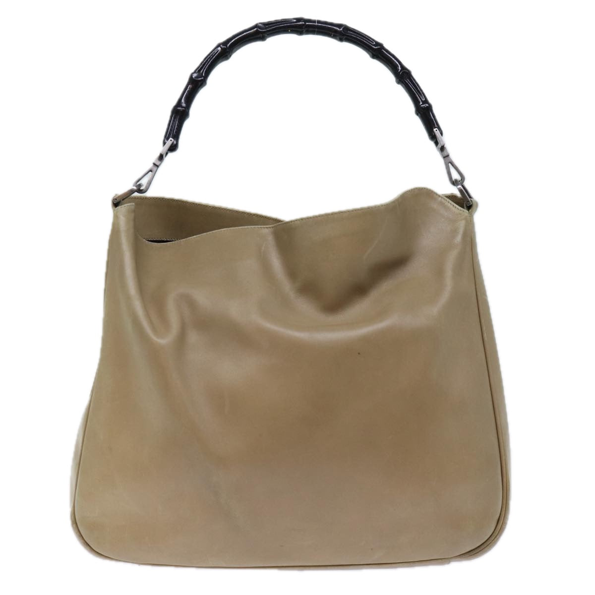 Luxury Gucci Trending 2025 Bamboo Hand Bag Leather Beige  ep4133