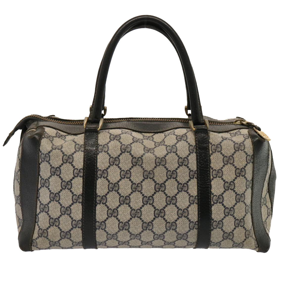 Luxury Gucci Trending 2025 GG Supreme Boston Bag PVC Navy  ep4157