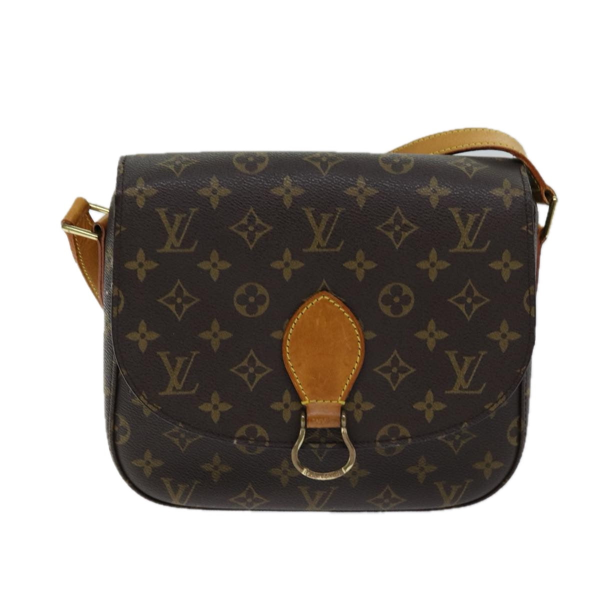 LOUIS VUITTON Monogram Saint Cloud GM Shoulder Bag M51242 ep4197