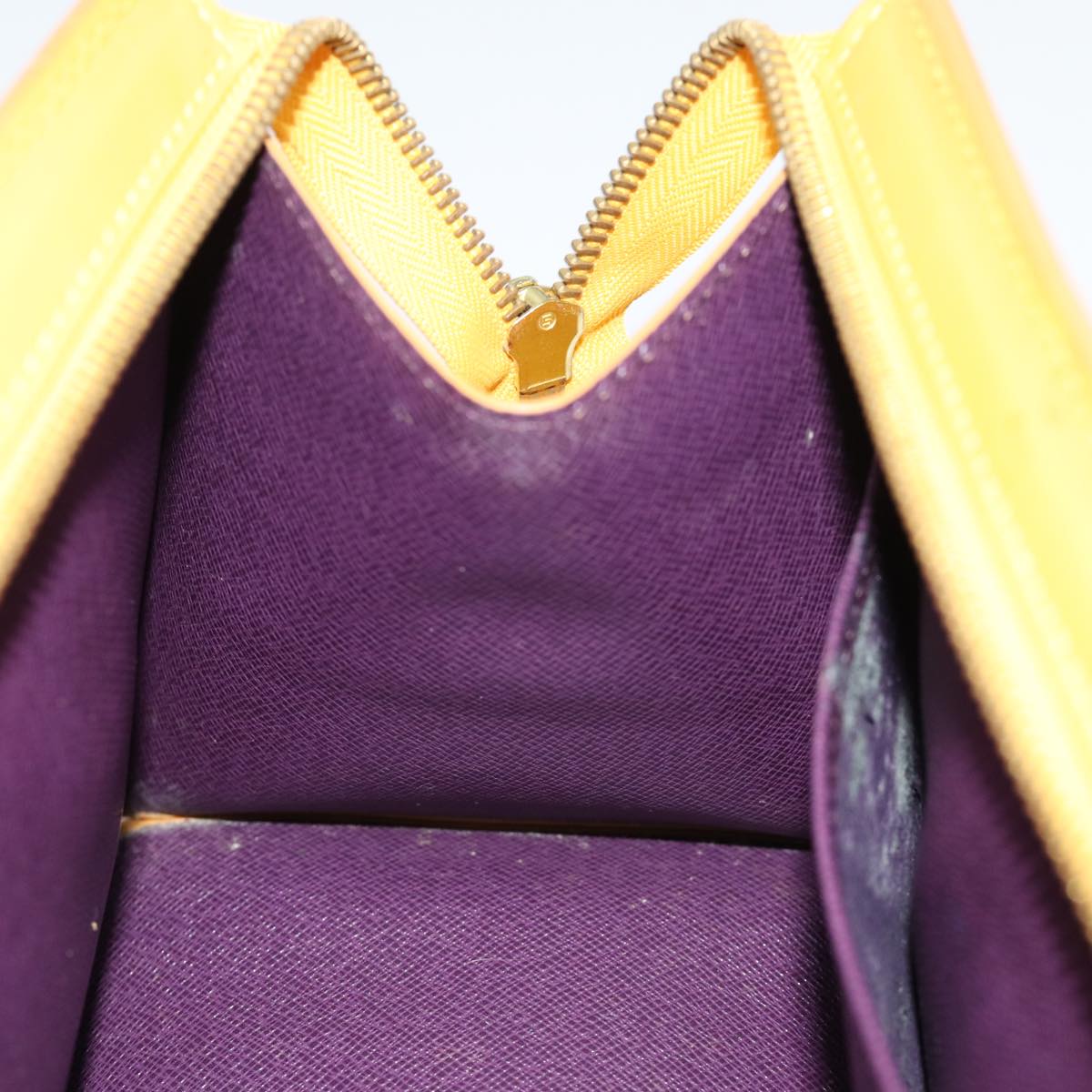 LOUIS VUITTON Epi Sac Triangle Hand Bag Yellow M52099 LV ep4217