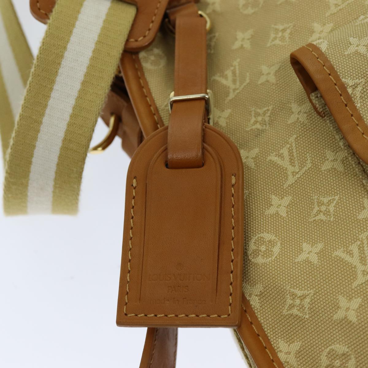 LOUIS VUITTON Monogram Mini Buzas Marie Kate Bag Beige M92323 LV ep4235