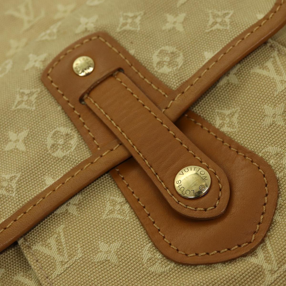 LOUIS VUITTON Monogram Mini Buzas Marie Kate Bag Beige M92323 LV ep4235