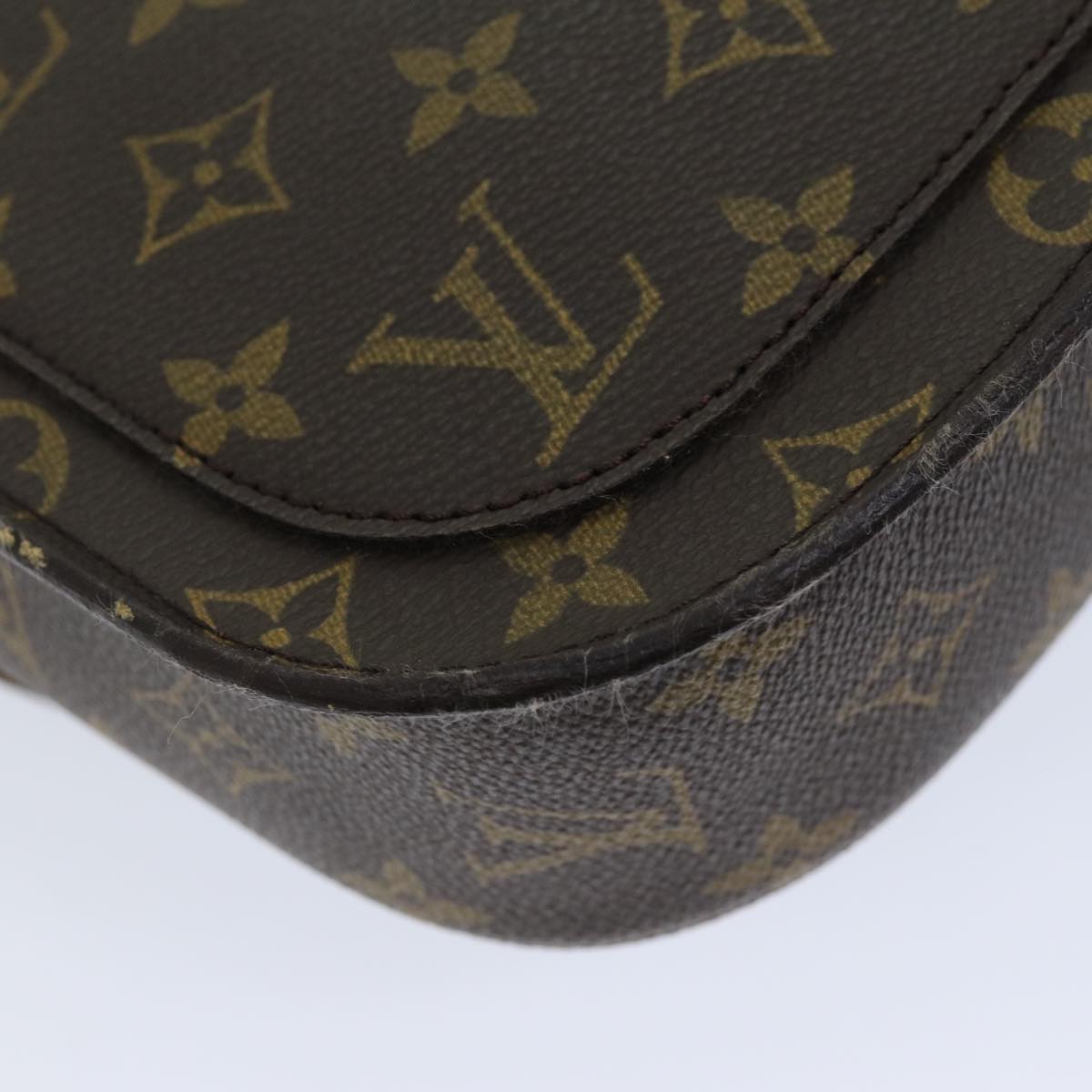 LOUIS VUITTON Monogram Saint Cloud GM Shoulder Bag M51242 ep4237