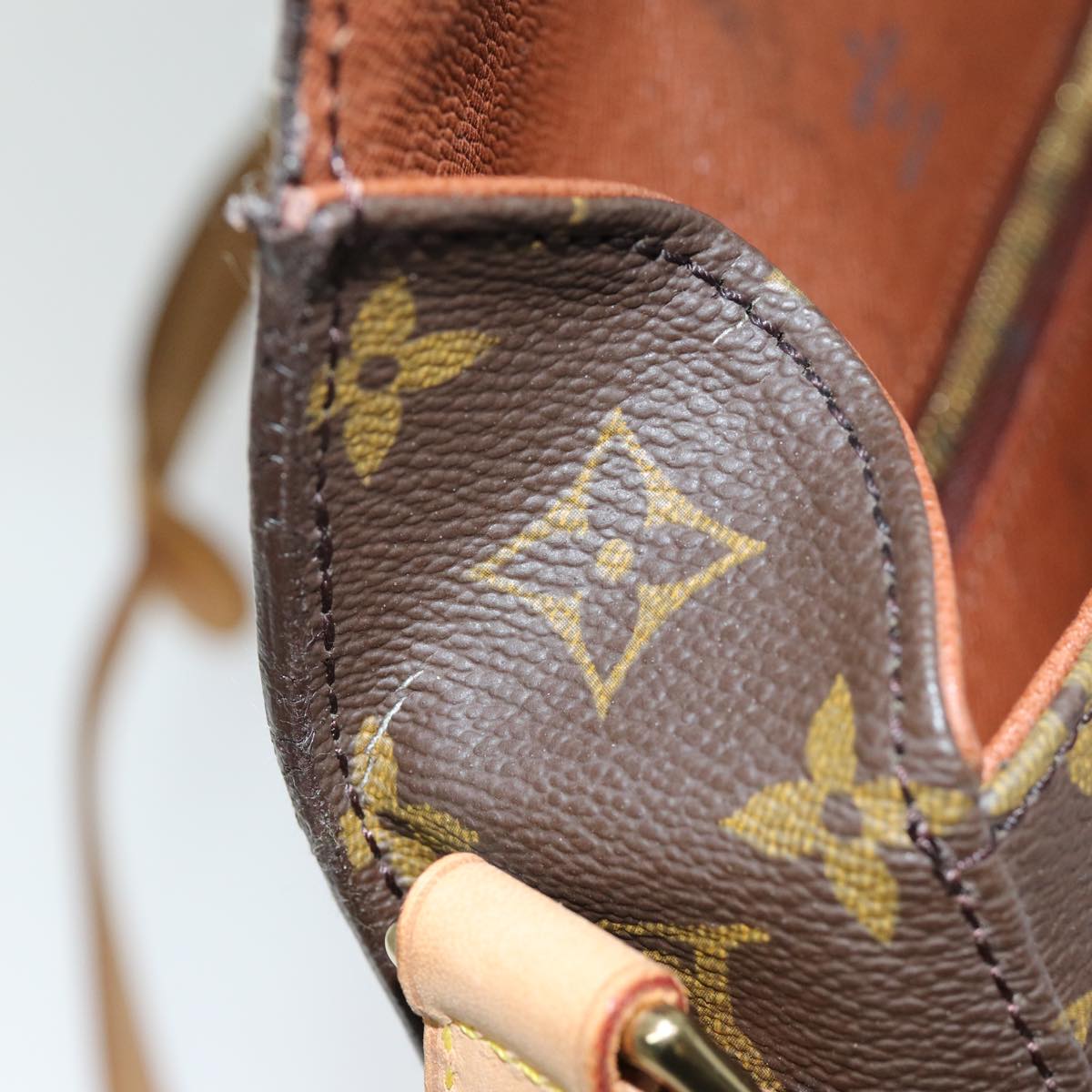 LOUIS VUITTON Monogram Saint Cloud GM Shoulder Bag M51242 ep4237