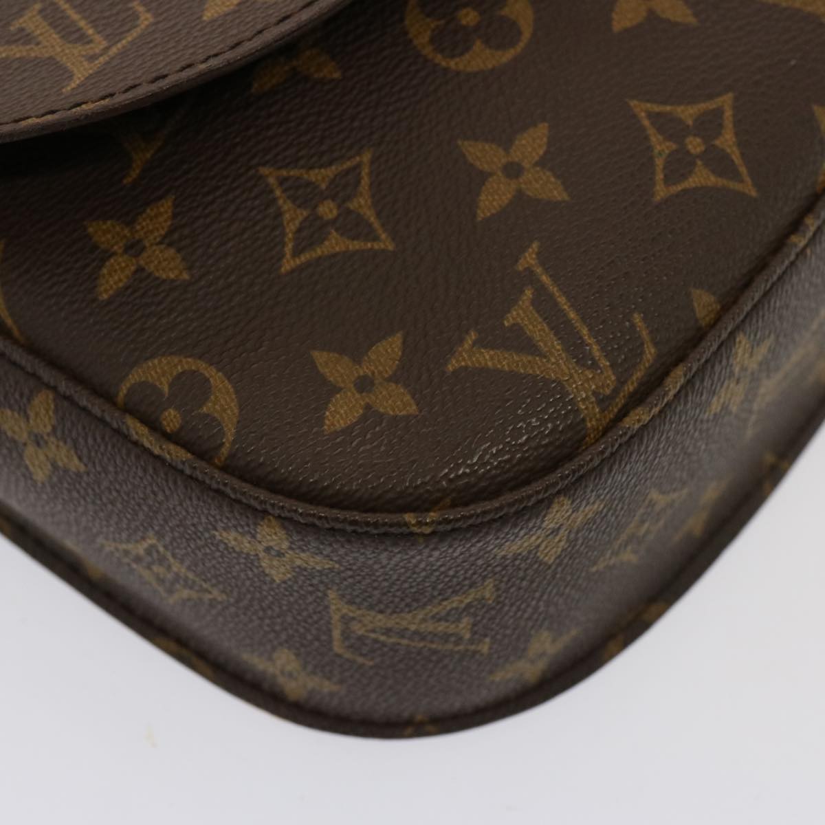 LOUIS VUITTON Monogram Saint Cloud GM Shoulder Bag M51242 LV ep4330