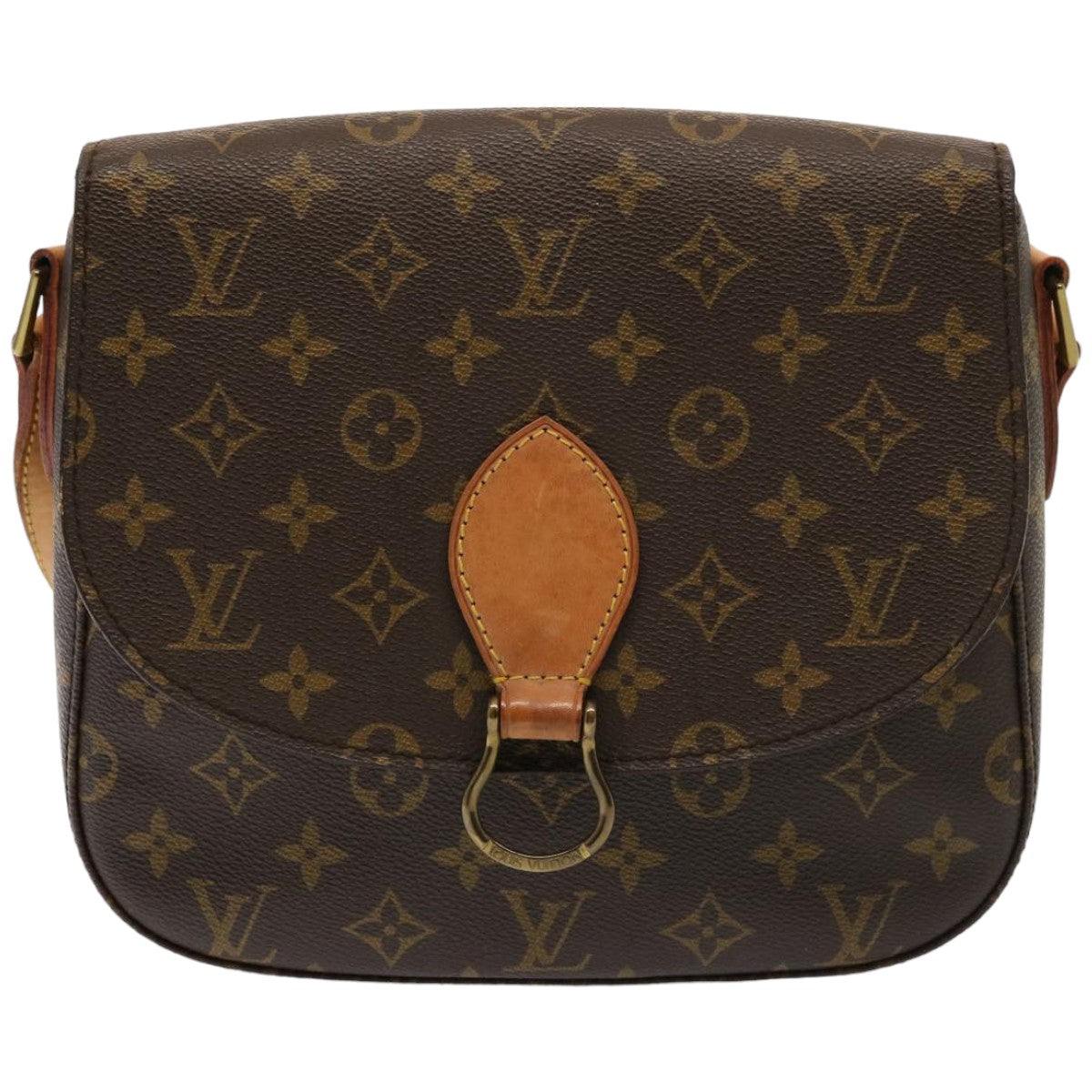 LOUIS VUITTON Monogram Saint Cloud GM Shoulder Bag M51242 LV ep4330