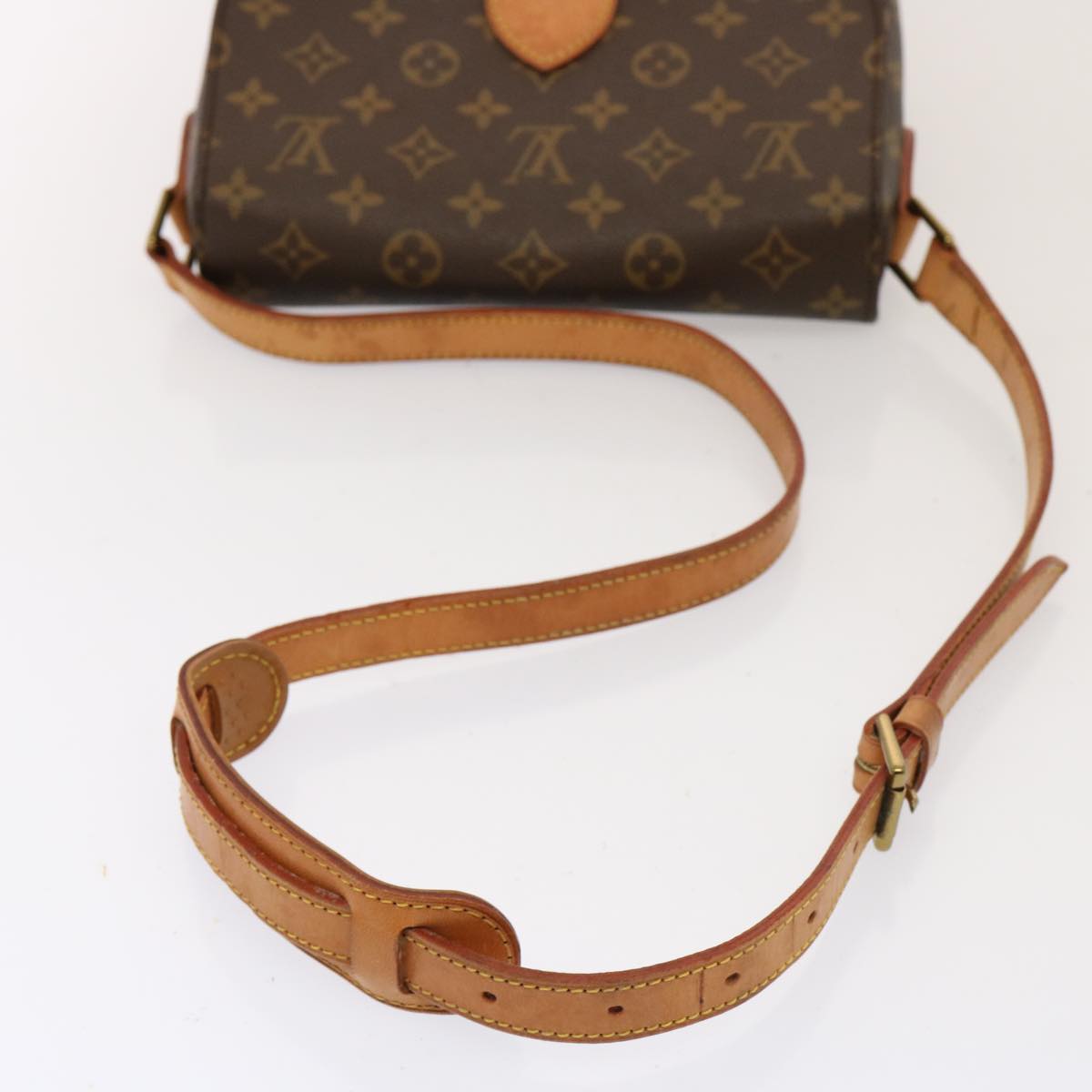 LOUIS VUITTON Monogram Saint Cloud GM Shoulder Bag M51242 LV ep4330