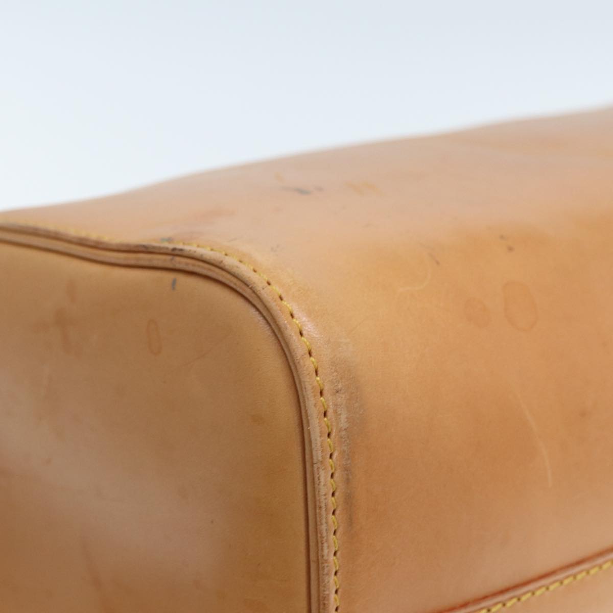 LOUIS VUITTON Nomad leather Speedy 30 Hand Bag Beige M85392 LV ep4364