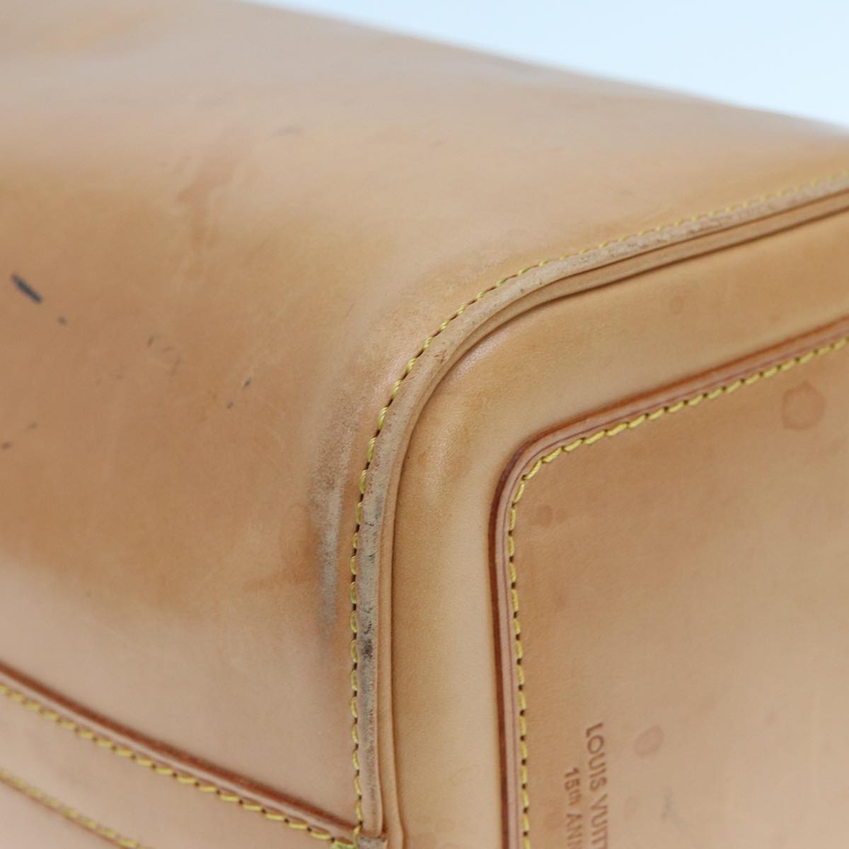 LOUIS VUITTON Nomad leather Speedy 30 Hand Bag Beige M85392 LV ep4364