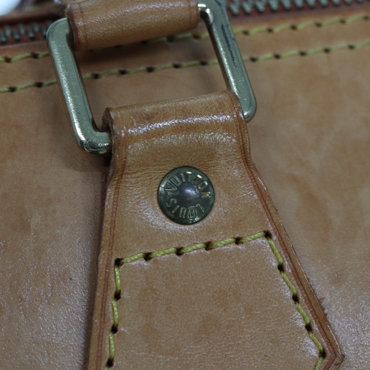 LOUIS VUITTON Nomad leather Speedy 30 Hand Bag Beige M85392 LV ep4364
