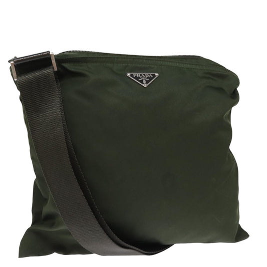 Luxury PradaShoulder Bag Nylon Khaki ep4551