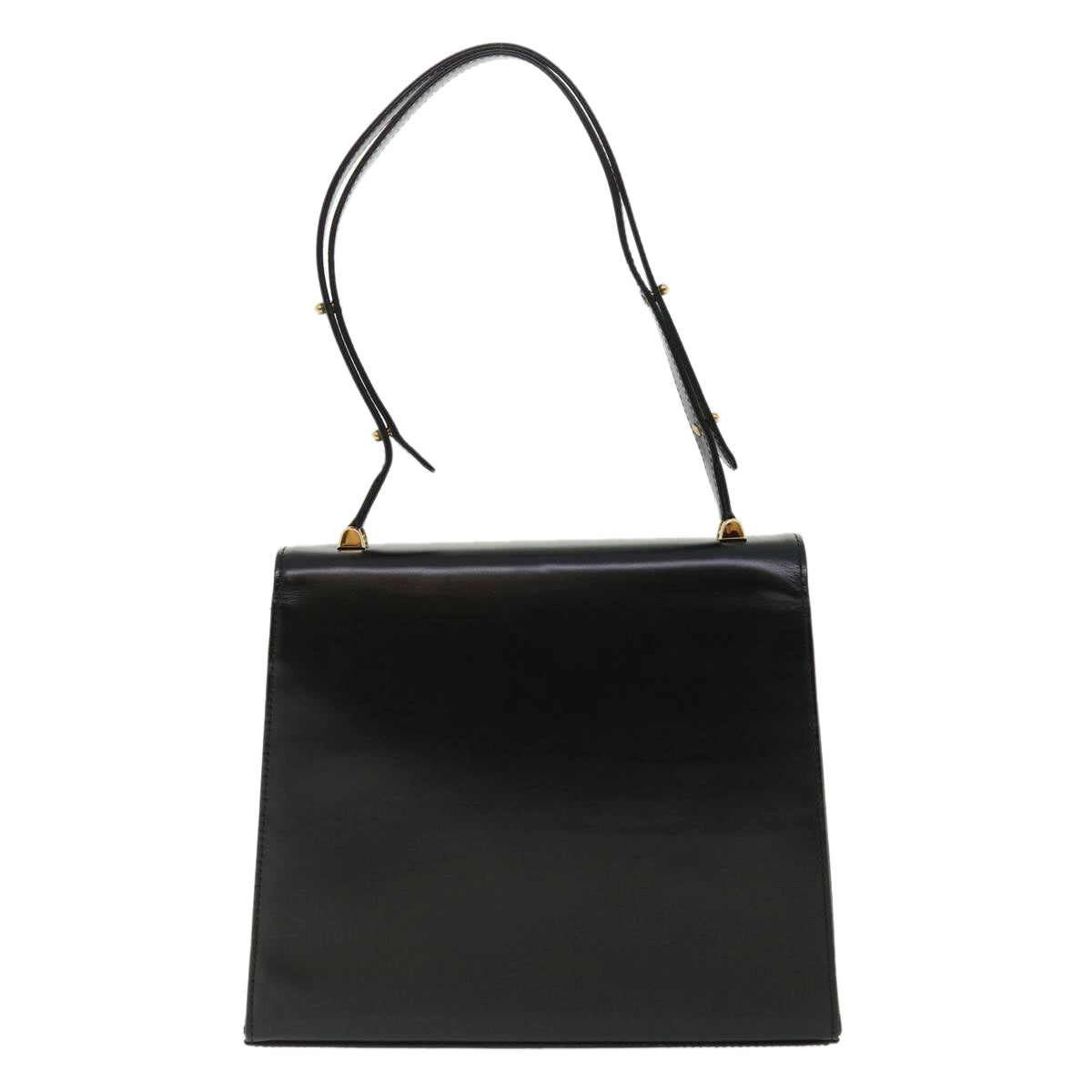 LOUIS VUITTON Opera line Delph Shoulder Bag Leather Black M63932 LV ep456
