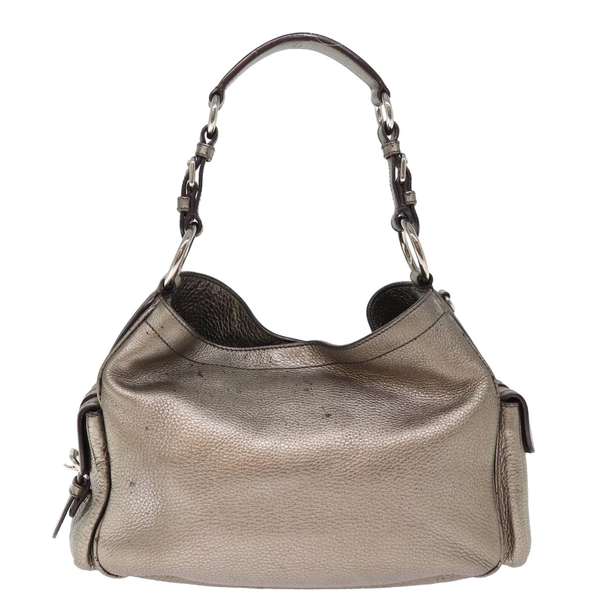 Luxury PradaShoulder Bag Leather Silver ep4586