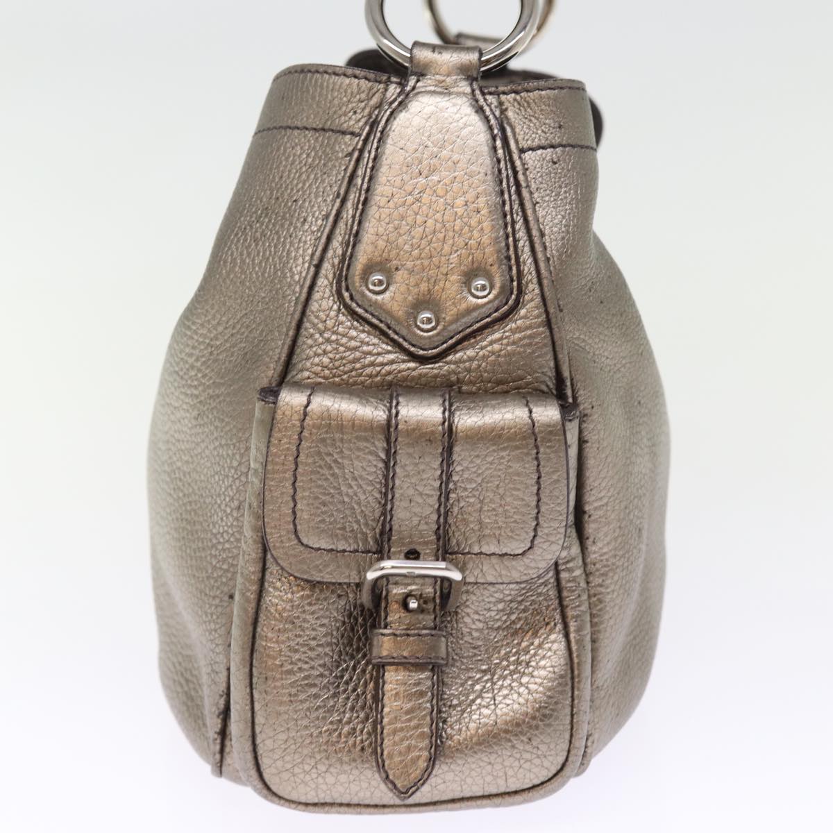 Luxury PradaShoulder Bag Leather Silver ep4586