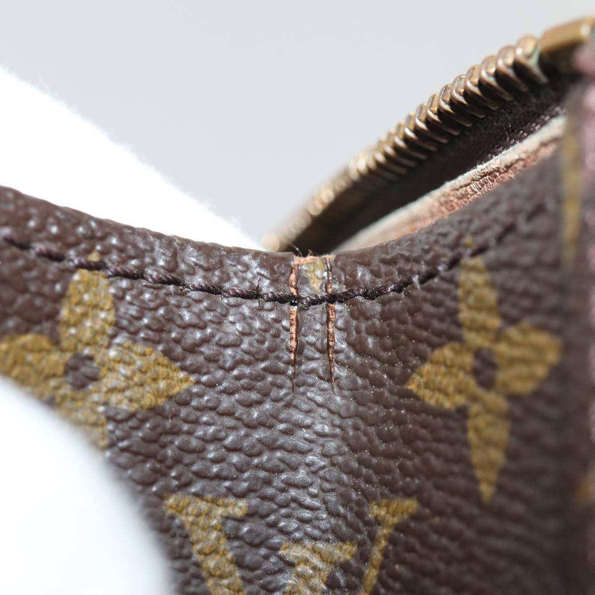 LOUIS VUITTON Monogram Posh Documents Clutch Bag M53456 LV ep4785
