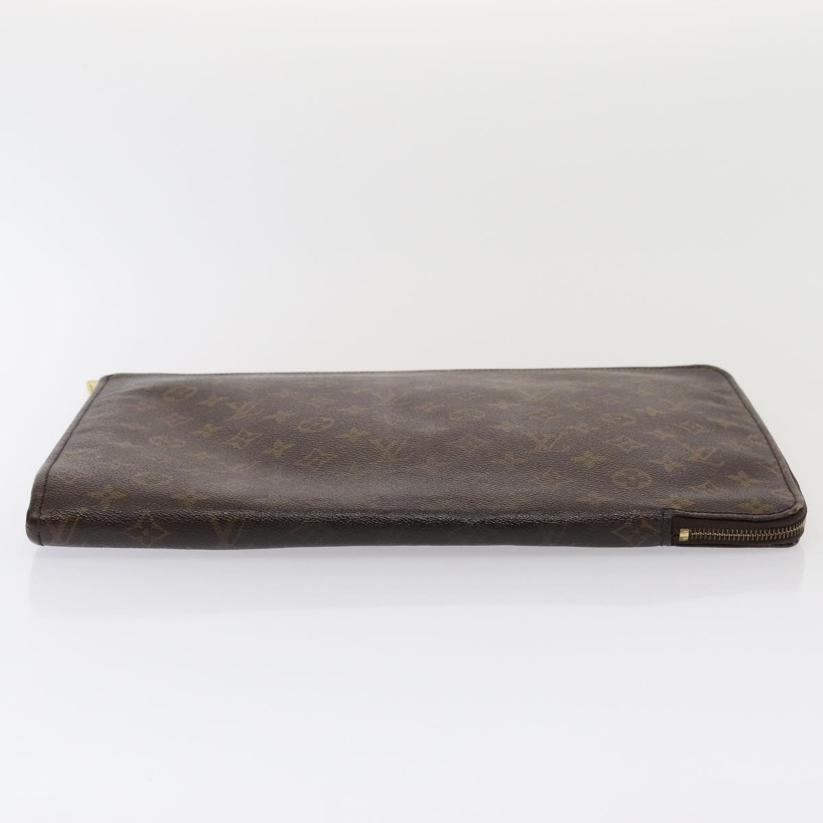 LOUIS VUITTON Monogram Posh Documents Clutch Bag M53456 LV ep4785