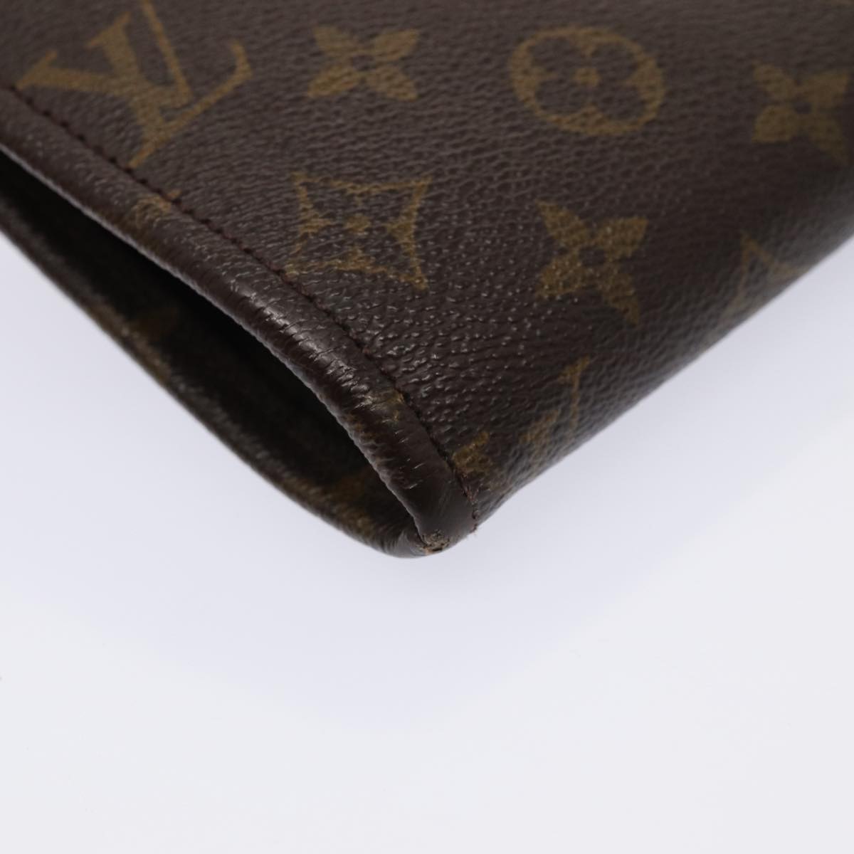 LOUIS VUITTON Monogram Posh Documents Clutch Bag M53456 LV ep4785