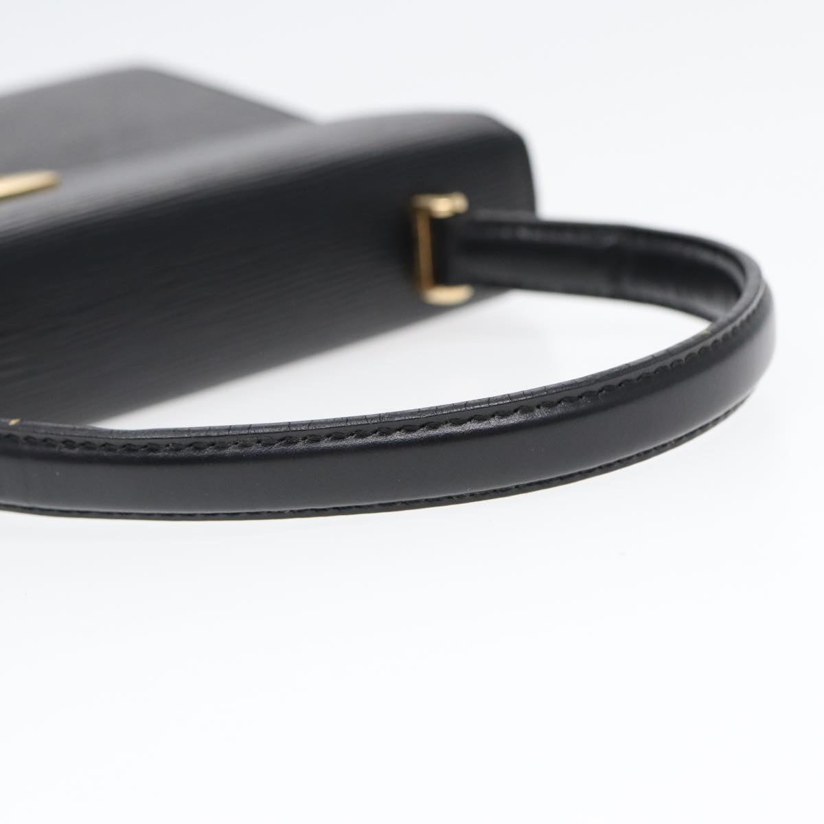 LOUIS VUITTON Epi Malesherbes Hand Bag Black M52372 LV ep5025