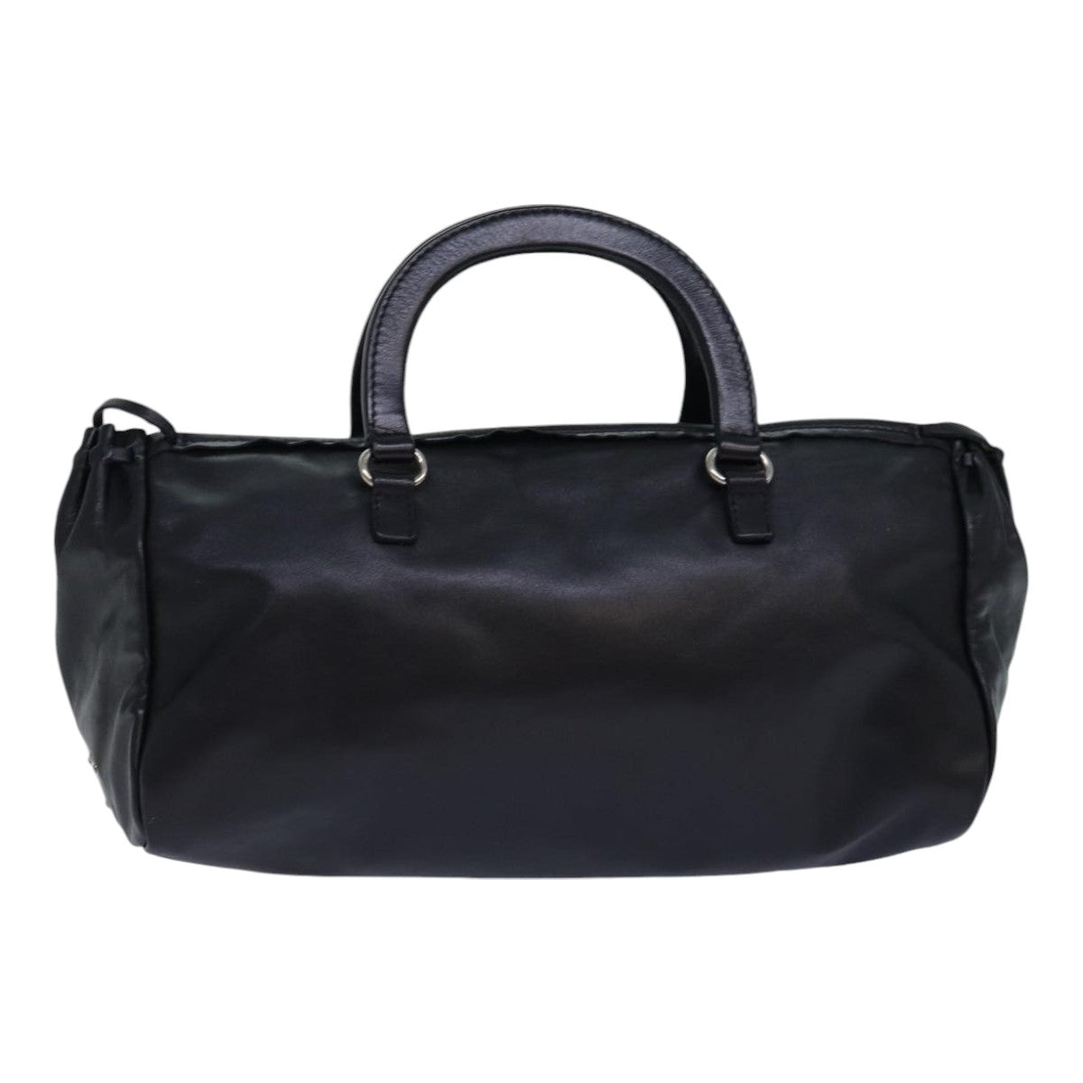 Luxury Prada Hand Bag Leather Black Silver  ep5185