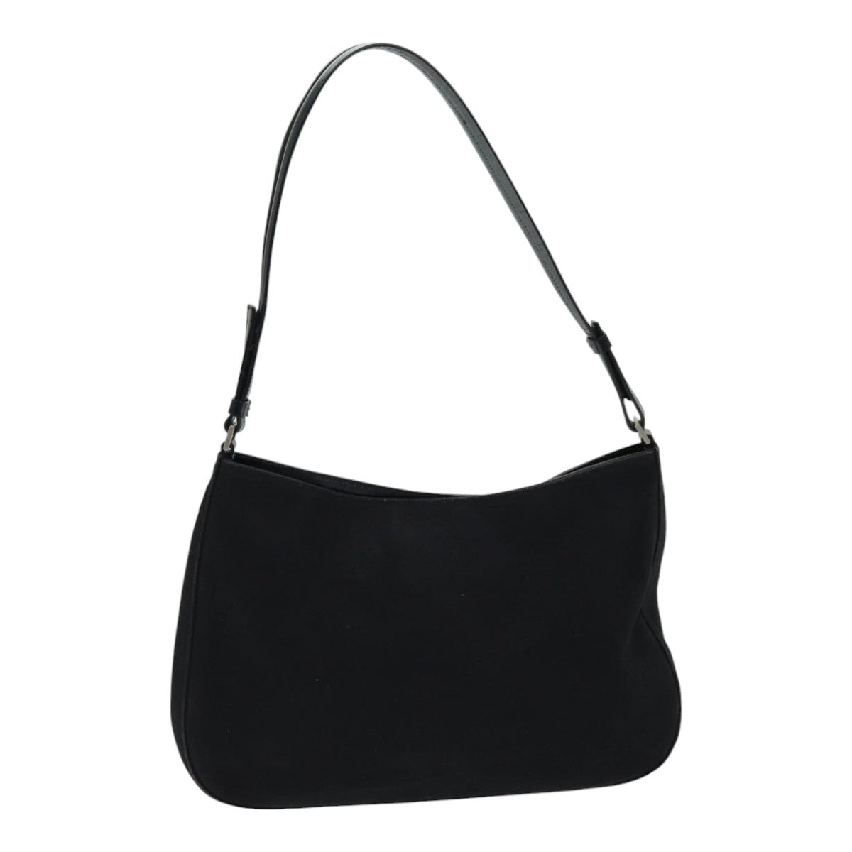 Luxury Prada Shoulder Bag Nylon Black Silver  ep5200