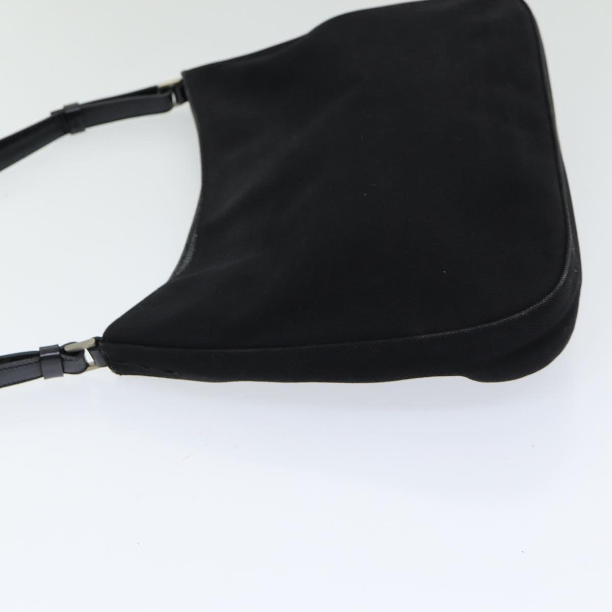 Luxury Prada Shoulder Bag Nylon Black Silver  ep5200